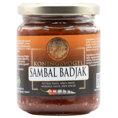 Koningsvogel sambal badjak 280gr