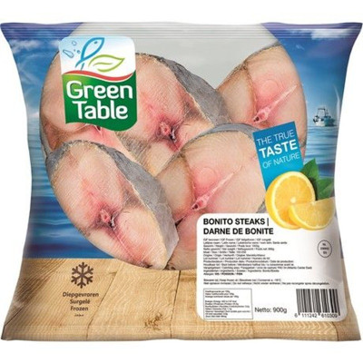 Green Table bonito steaks 150-250 IQF 1kg
