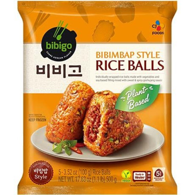 Bibigo rice balls bibimbab style 5pcs 500gr