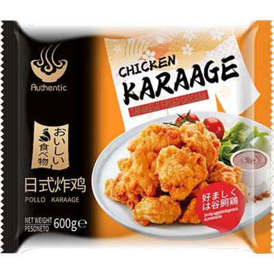 Authentic Japanse gefrituurde kip karaage 600gr