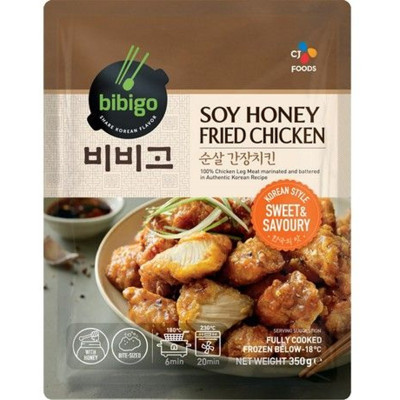 Bibigo soy honey fried chicken 350gr
