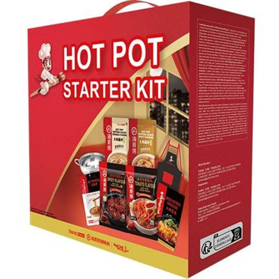 Haidilao hotpot starterskit inclusief sauzen en hotpot