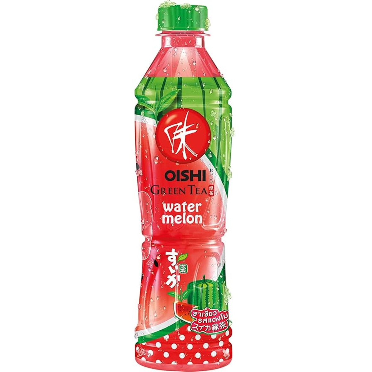 Oishi green tea with watermelon 400ml