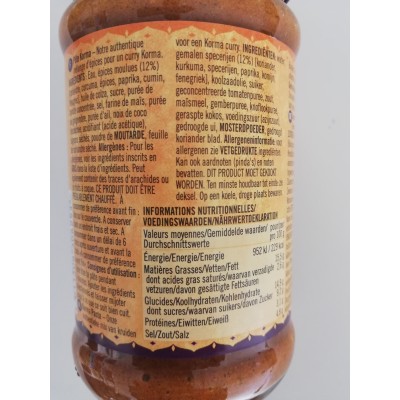Patak korma paste 283gr