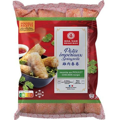 Hoa Nam Frühlingsrollen mit Hühnerfleisch 55st 2.035kg