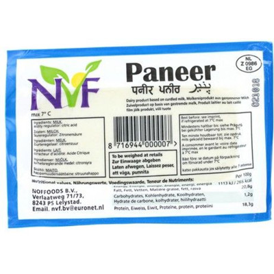 NVF paneer cheese 350-400gr