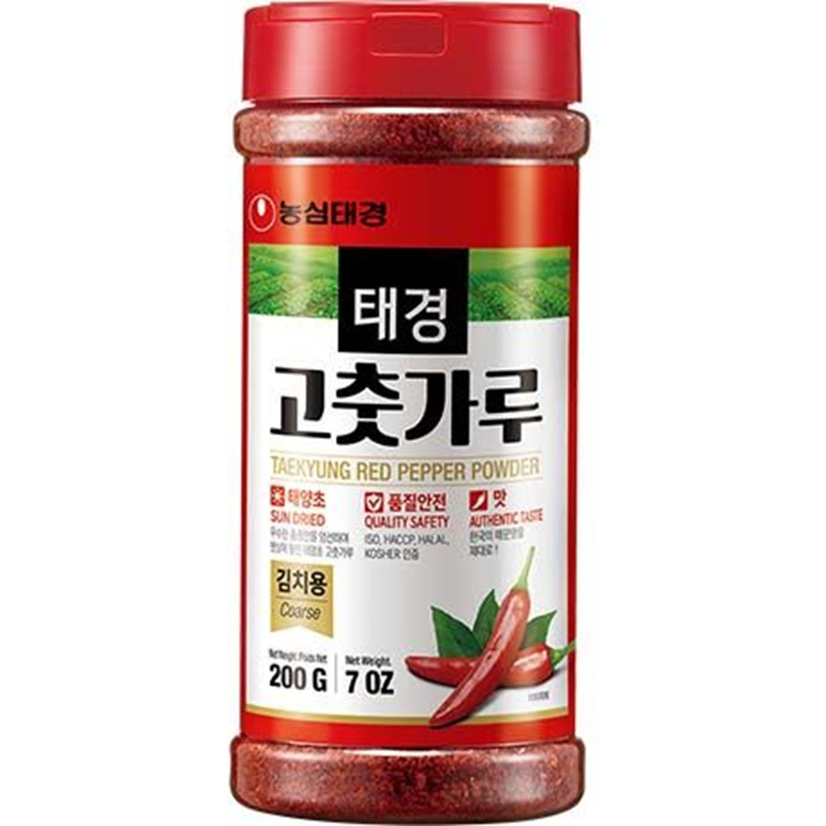 Taekyung coarse red chili powder 200gr