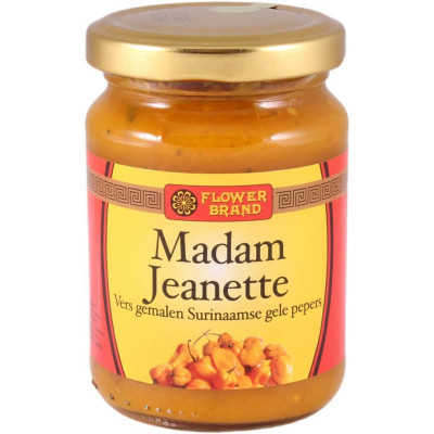 Flower Brand gele madam jeanette sambal 200gr