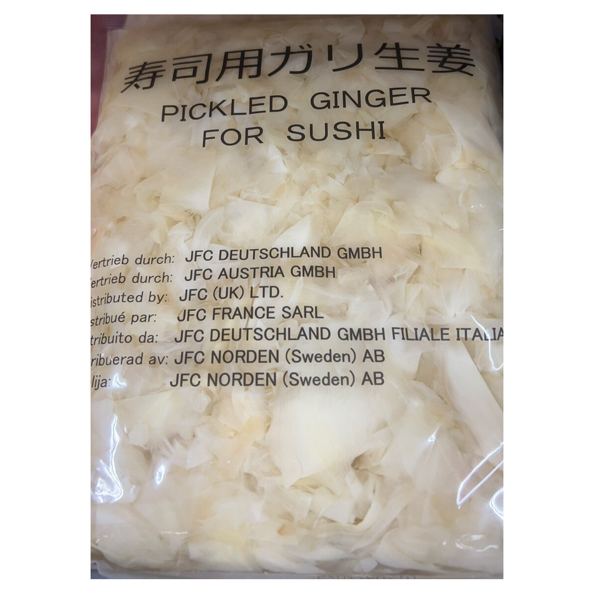 JFC witte sushi gember 1.5kg