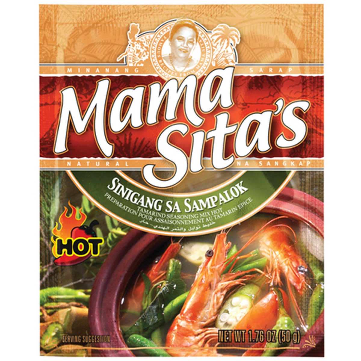 Mama Sita's Sinigang Sa Sampalok spicy tamarind soup 50gr