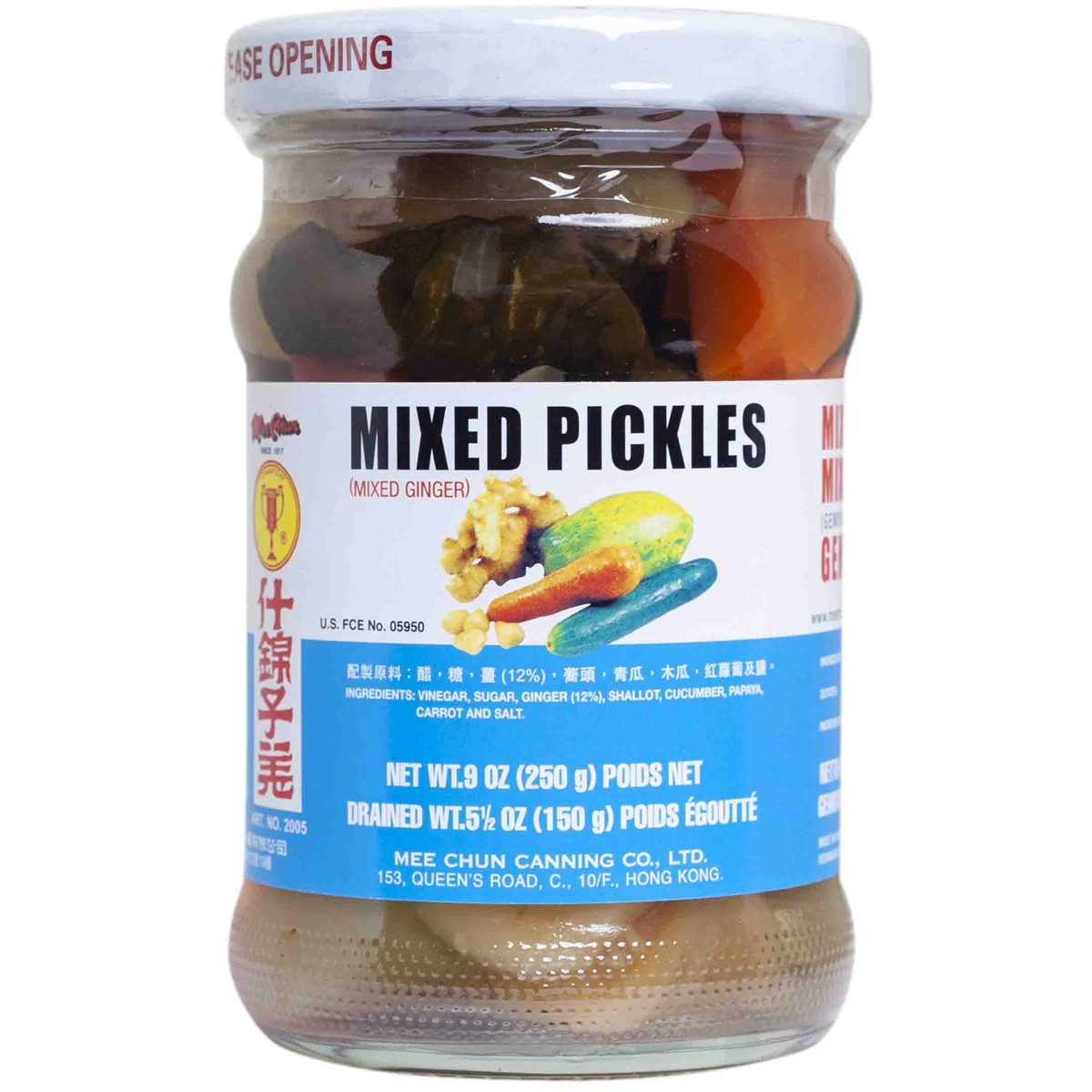 Mee Chun gemengde pickles 250gr
