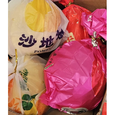 Frischer Pomelo-Mix in Geschenkbox (4 Stück, 4 Farben)