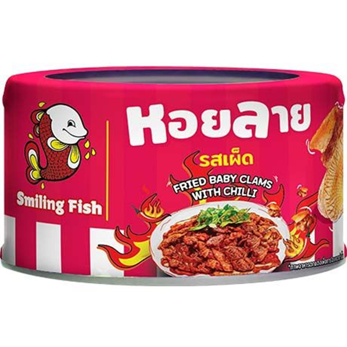 Smiling Fish baby clams with chili 70gr