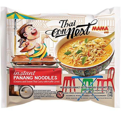 Mama instant panang noodles thaiconnext 85gr
