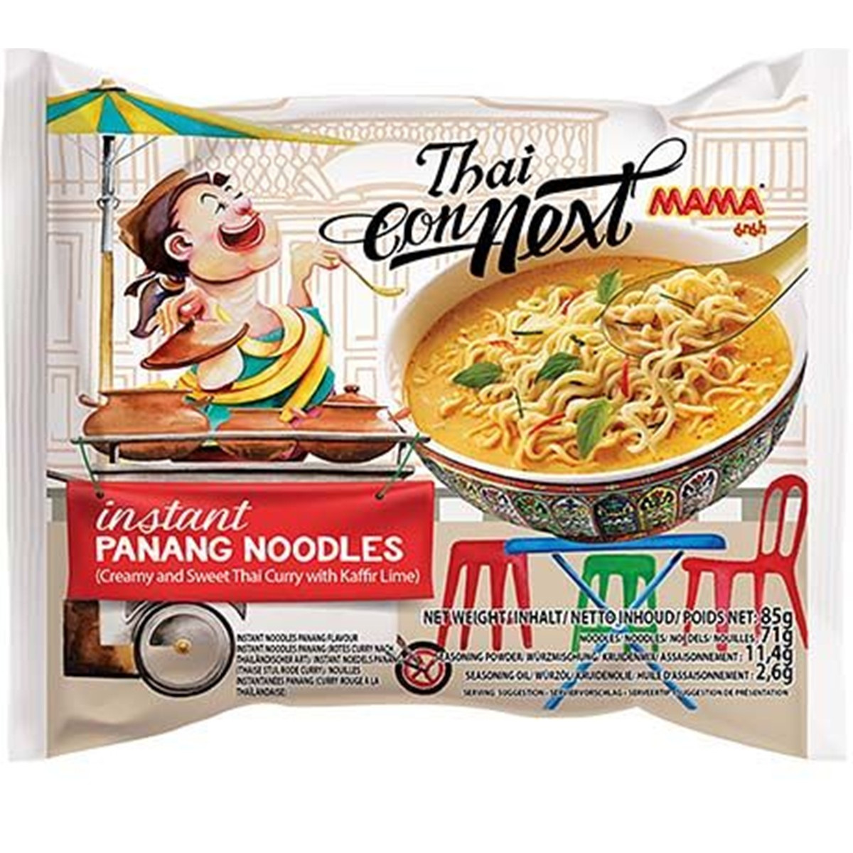 Mama Instant-Panang-Nudeln thaiconnext 85gr