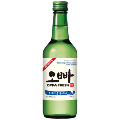 Oppa soju fresh 16% alc 360ml