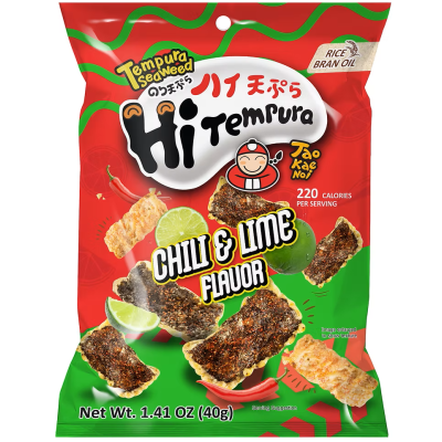 HI tempura zeewiersnack met chili en limoen 40gr