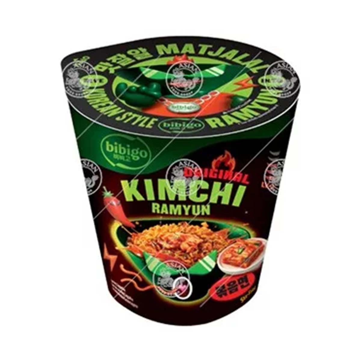 Bibigo cup instant noodles original ramyun 98gr