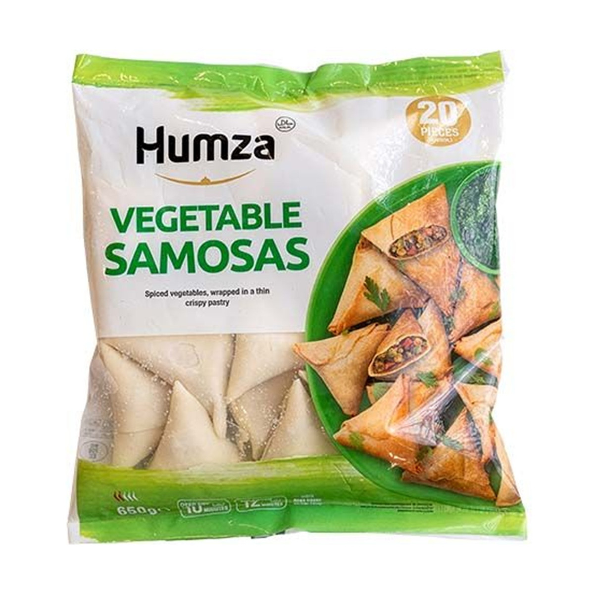 Humza vegetable samosas 20 pieces 650gr
