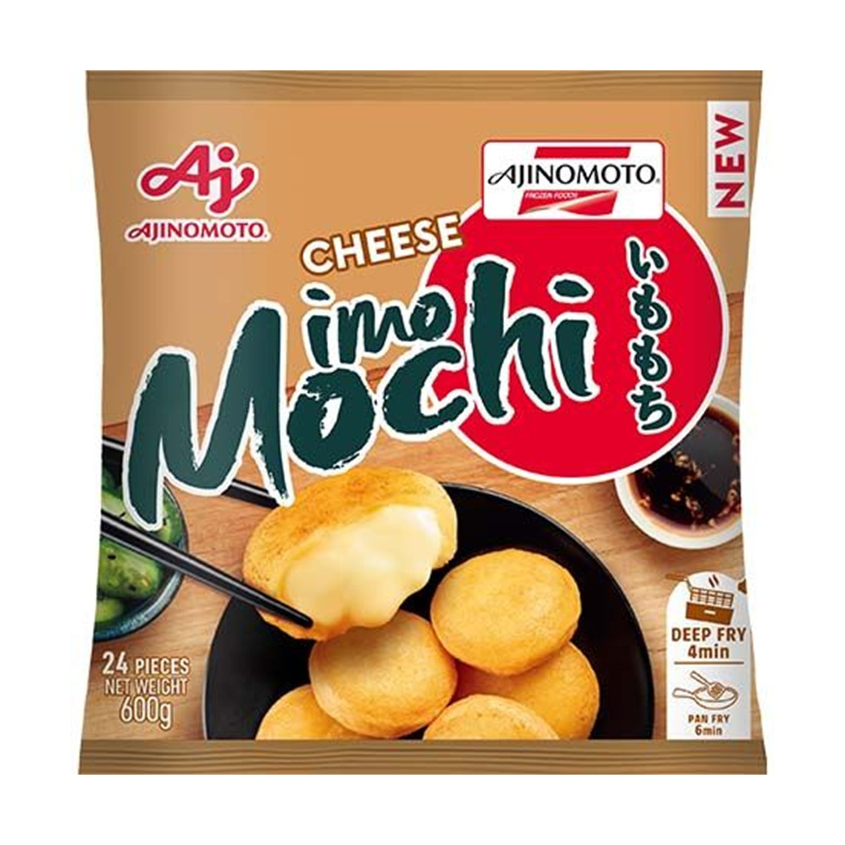 Ajinomoto potato mochi with cheese 600gr