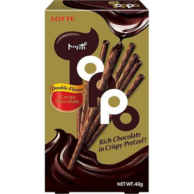 Lotte toppo Doppelte Schokolade 40gr
