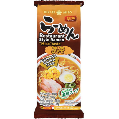 Menraku instant noedels miso ramen 188gr