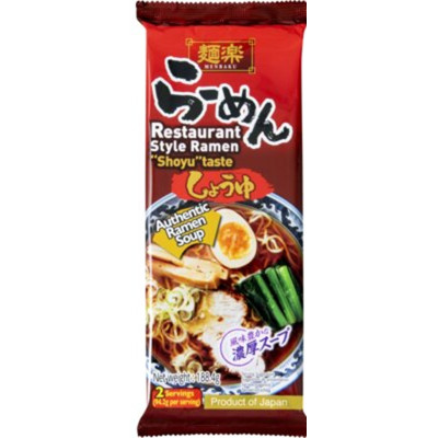 Menraku Instant-Nudeln shoyu ramen 188gr