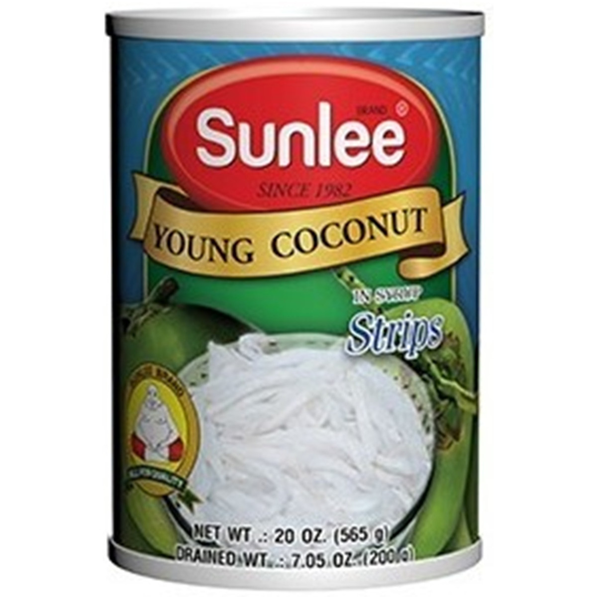 Sunlee young coconut meat 565gr