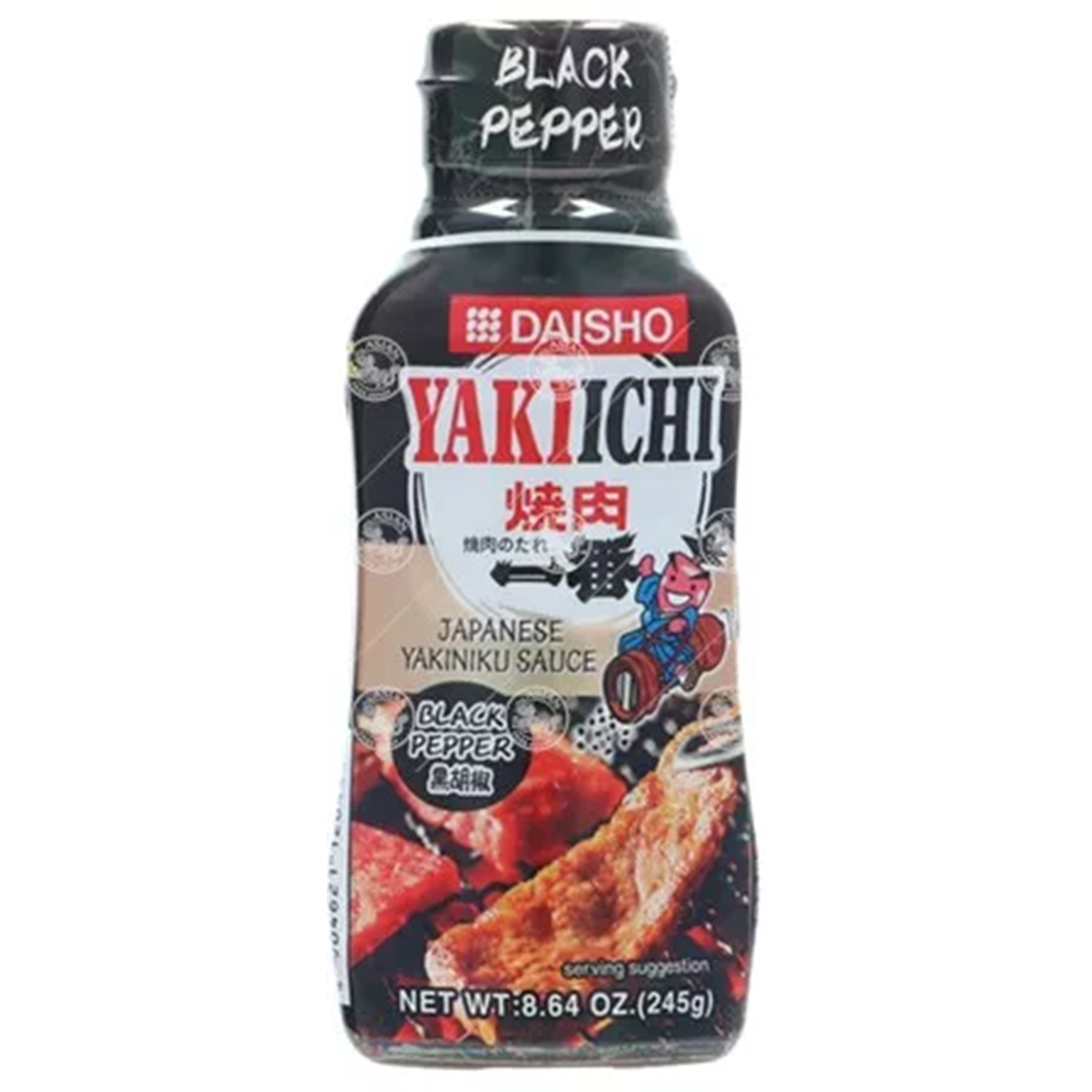 Daisho yakiniky zwarte pepersaus 245gr