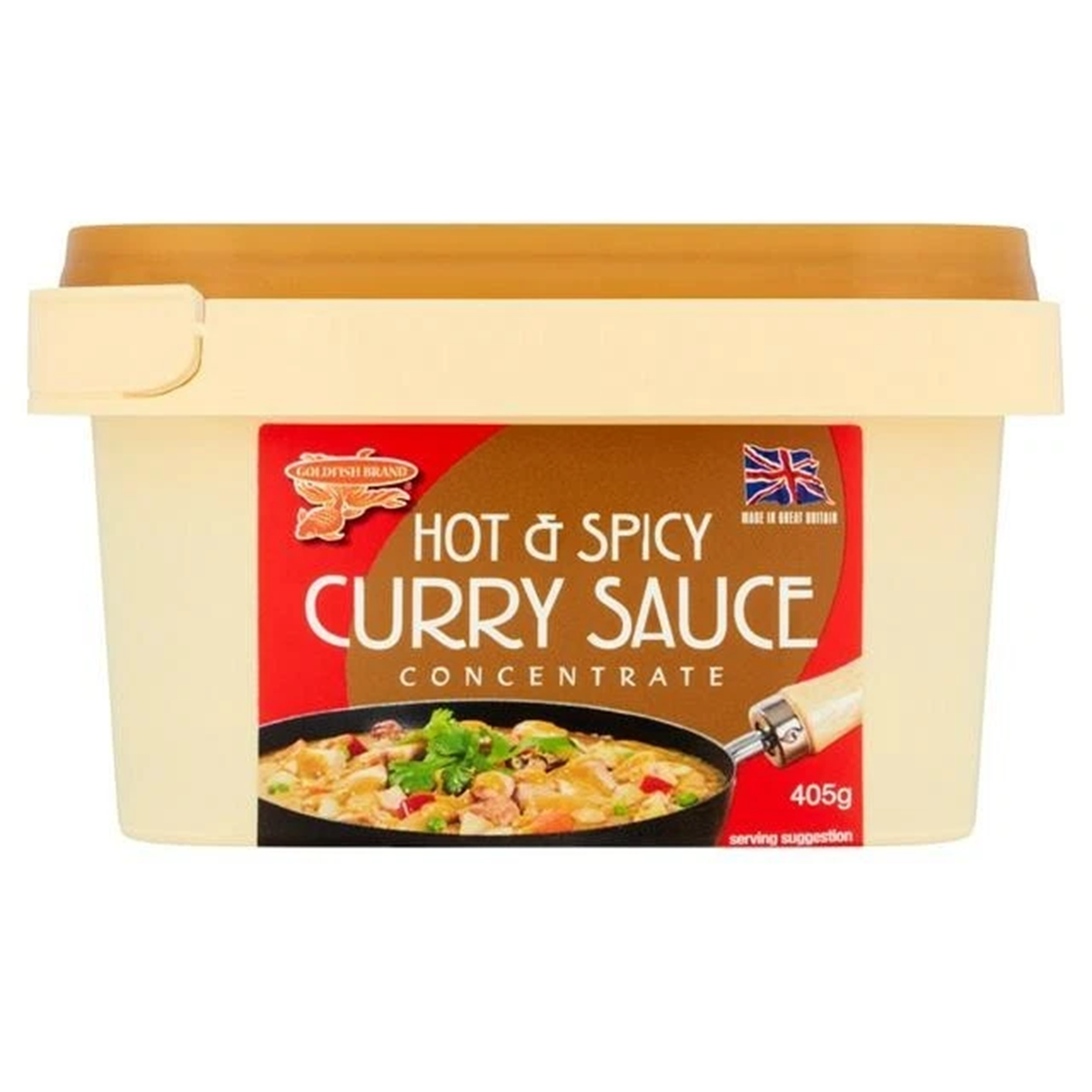 Goldfish Chinese curry saus 405gr