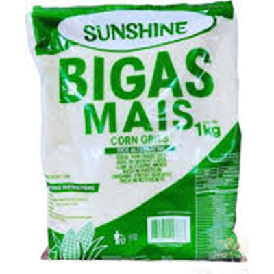 Sunshine bigas witte maïsmeel 1kg