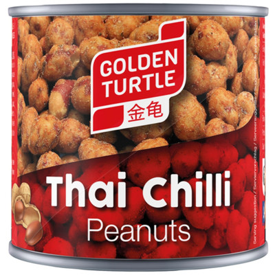 Golden Turtle Thai chili peanuts 140gr