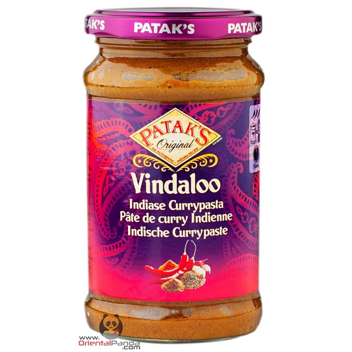 Patak vindaloo paste 283gr