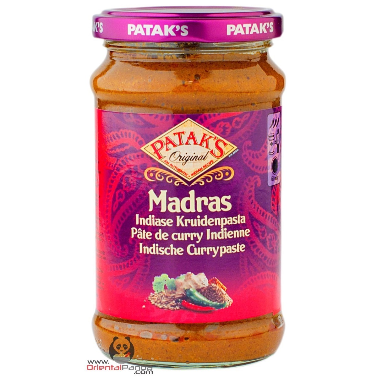 Patak pâte madras 283gr