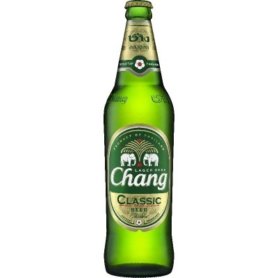 Chang beer bottle 5% alc 620ml