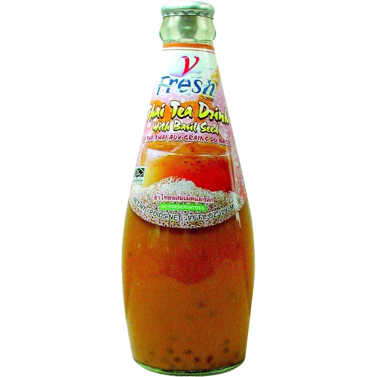 V-fresh Thaise thee drank met basilikumzaadjes 290ml