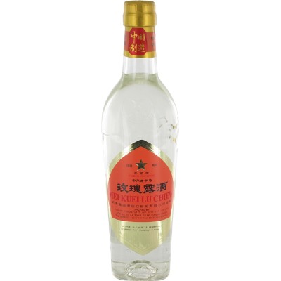 Golden star mei kuei lu chiew destilliertes frisches Rosengetränk 54% 500ml