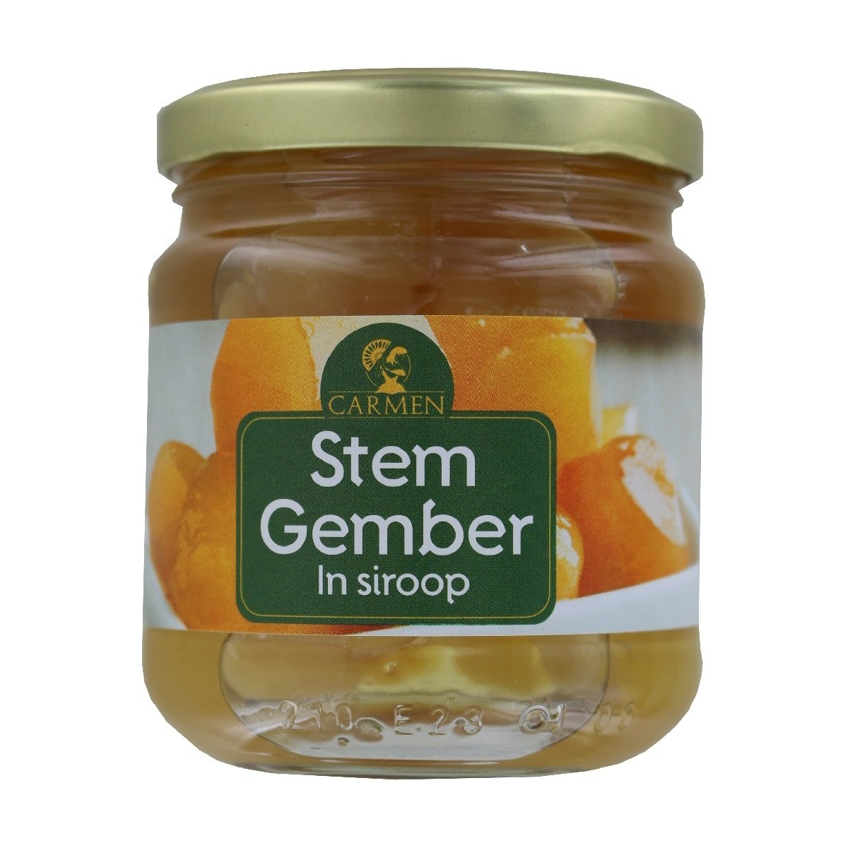 Carmen ginger in syrup 240gr