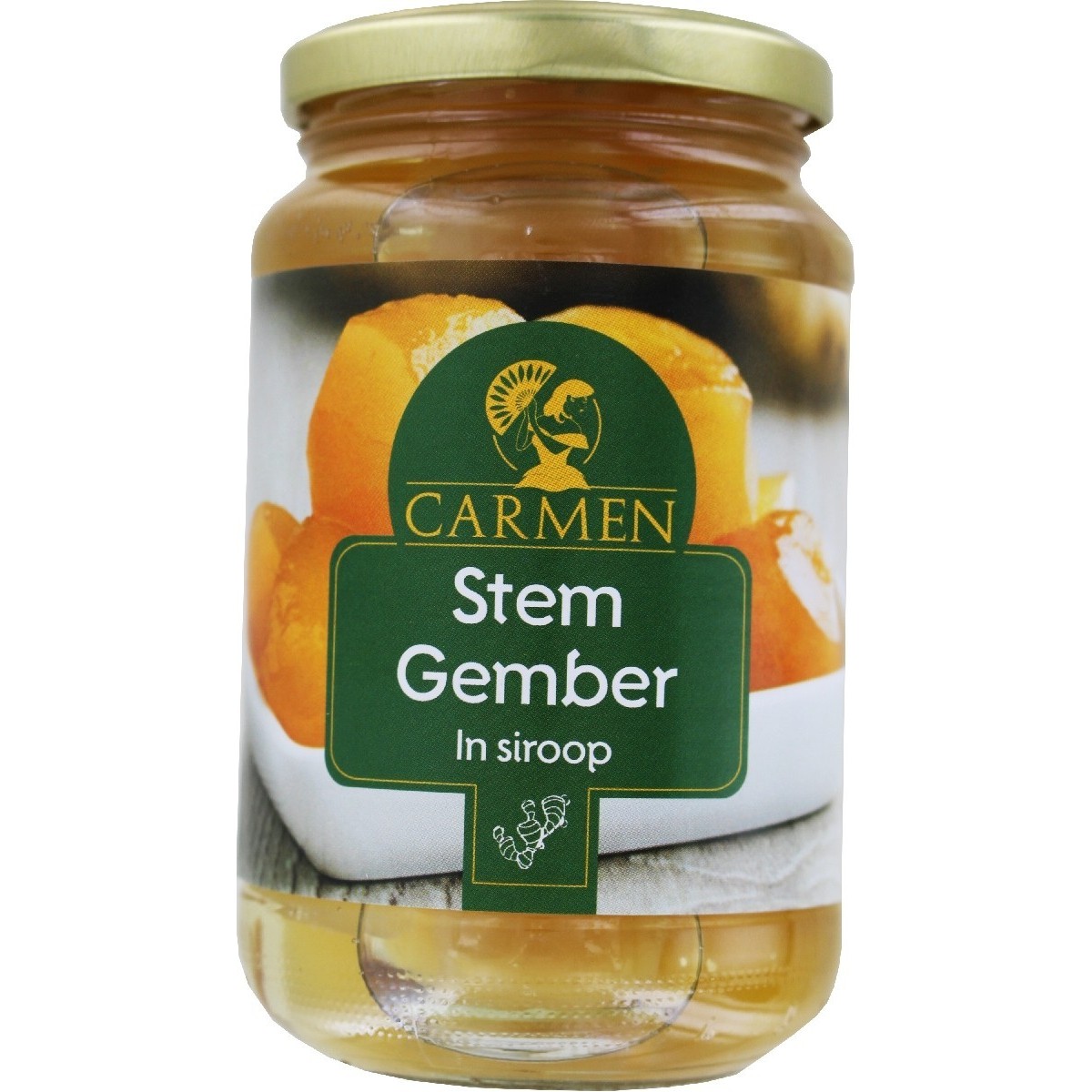 Carmen ginger in syrup 450gr