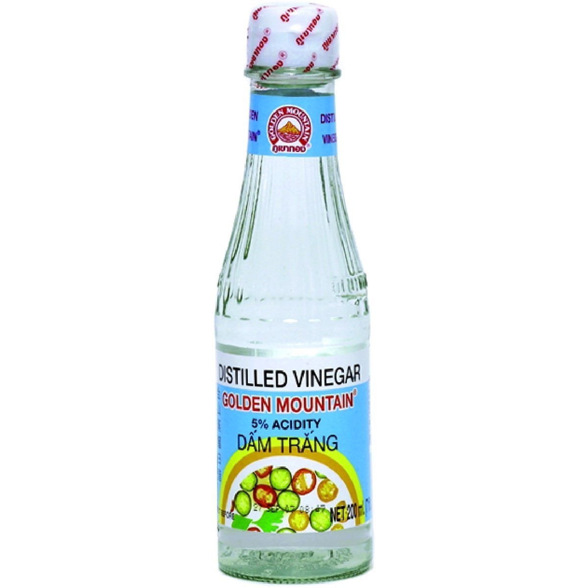 Golden Mountain dam trang vinegar 5% 200ml