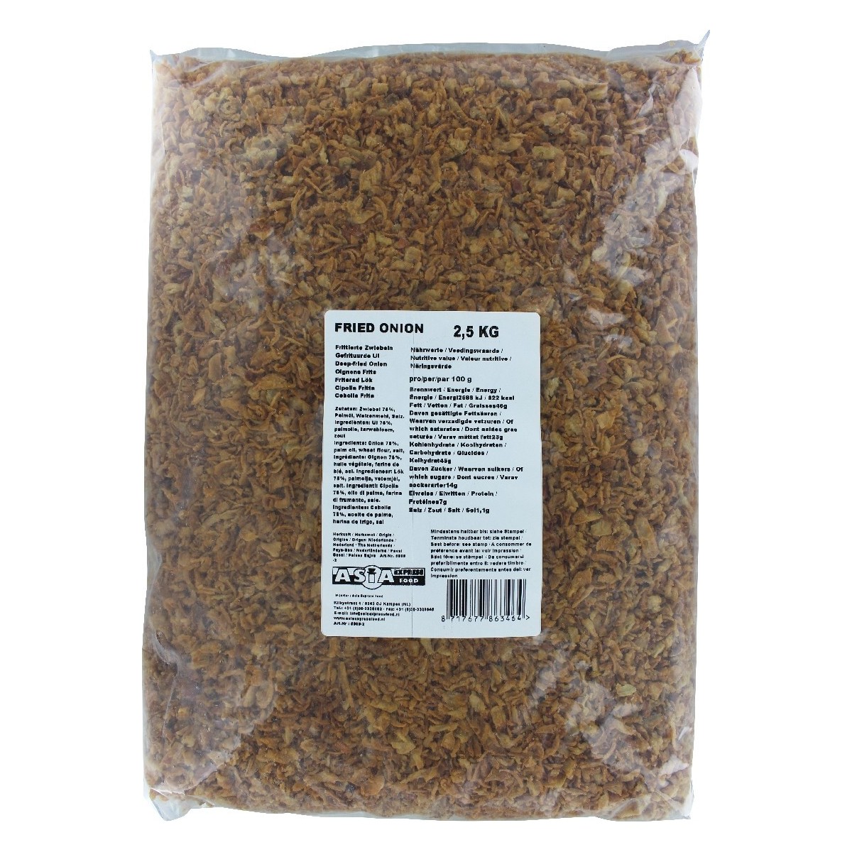 Royal Thai gebakken uitjes 2.5kg