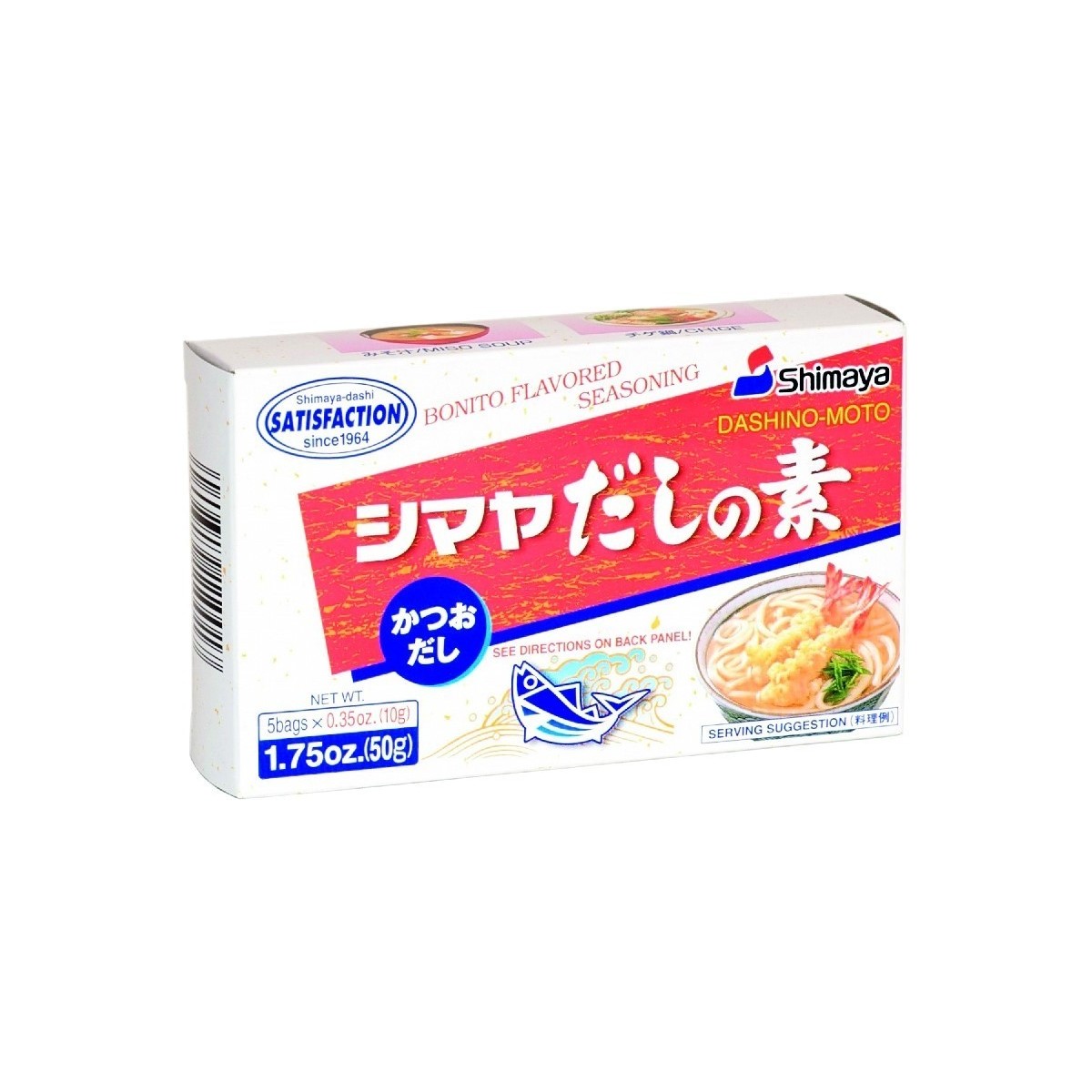 Shimaya Dashinomoto-Teig mit Bonito-Fischgeschmack 40gr