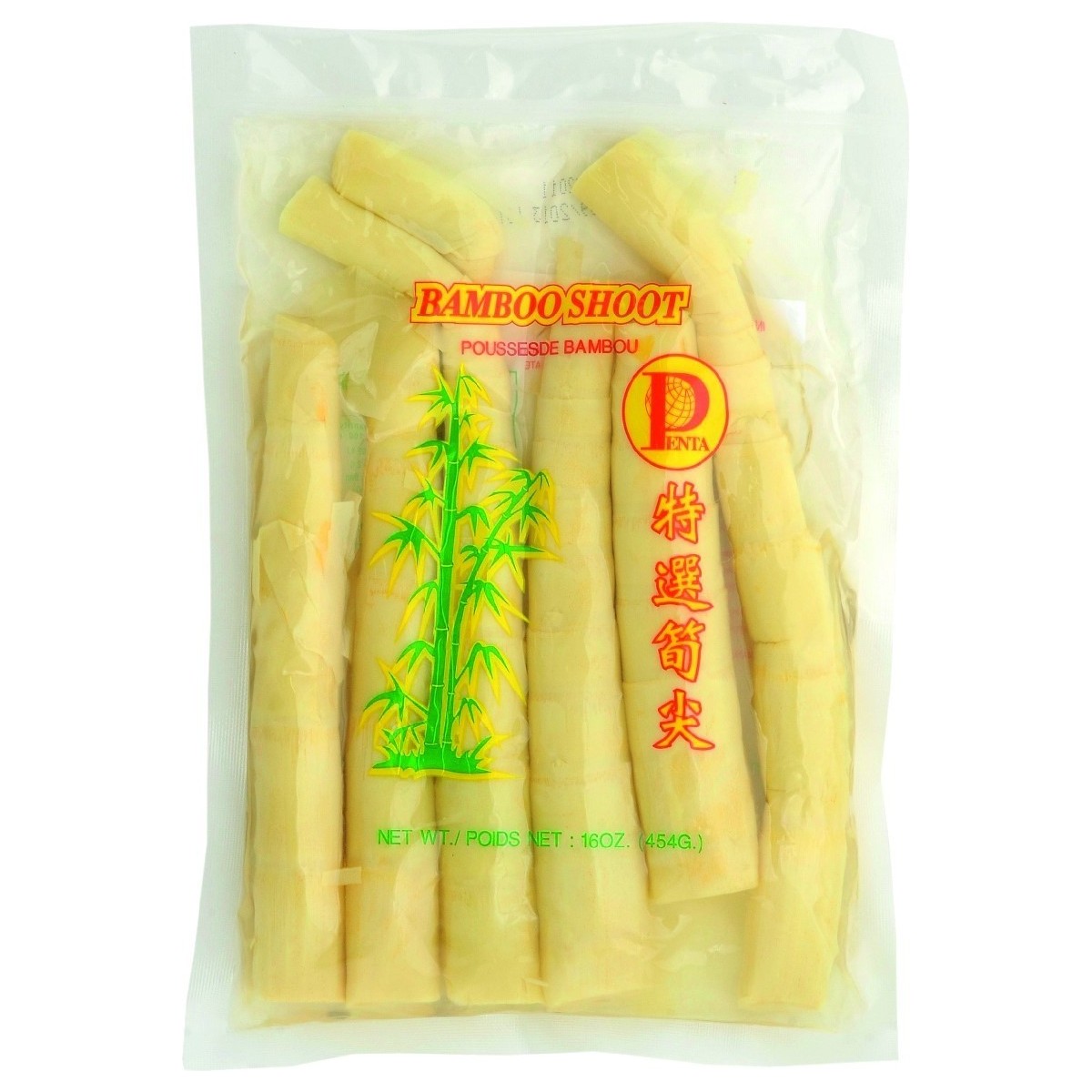Penta points de bambou 454gr