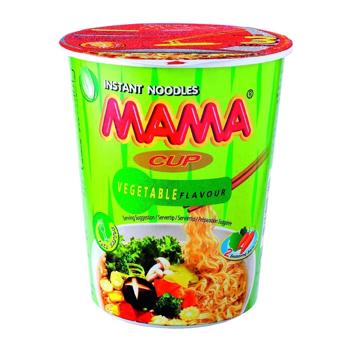 Mama cup Instantnudeln mit Gemüse 70gr