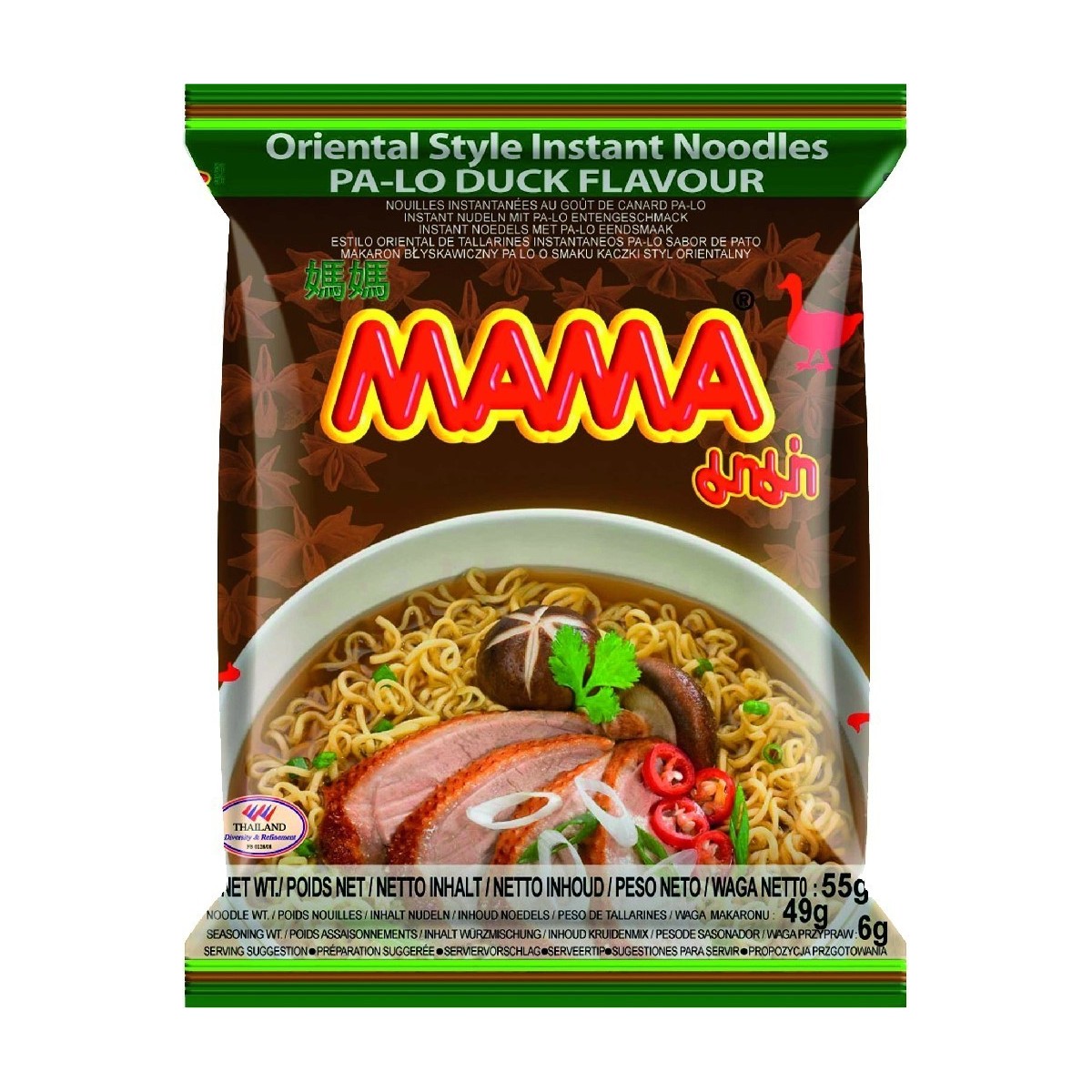 Mama Instantnudeln pa lo mit Ente 55gr