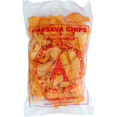 Keripik Kasavachips mit Chili 250gr