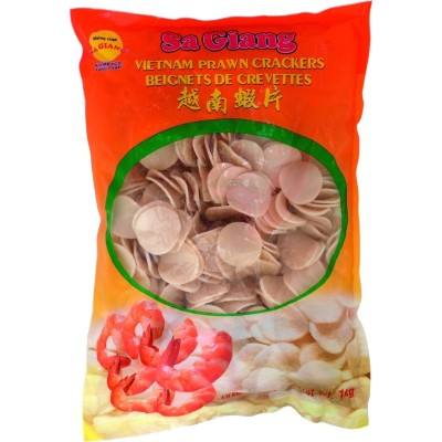 Sa giang craquelins de crevettes vietnamiennes non frites 1kg