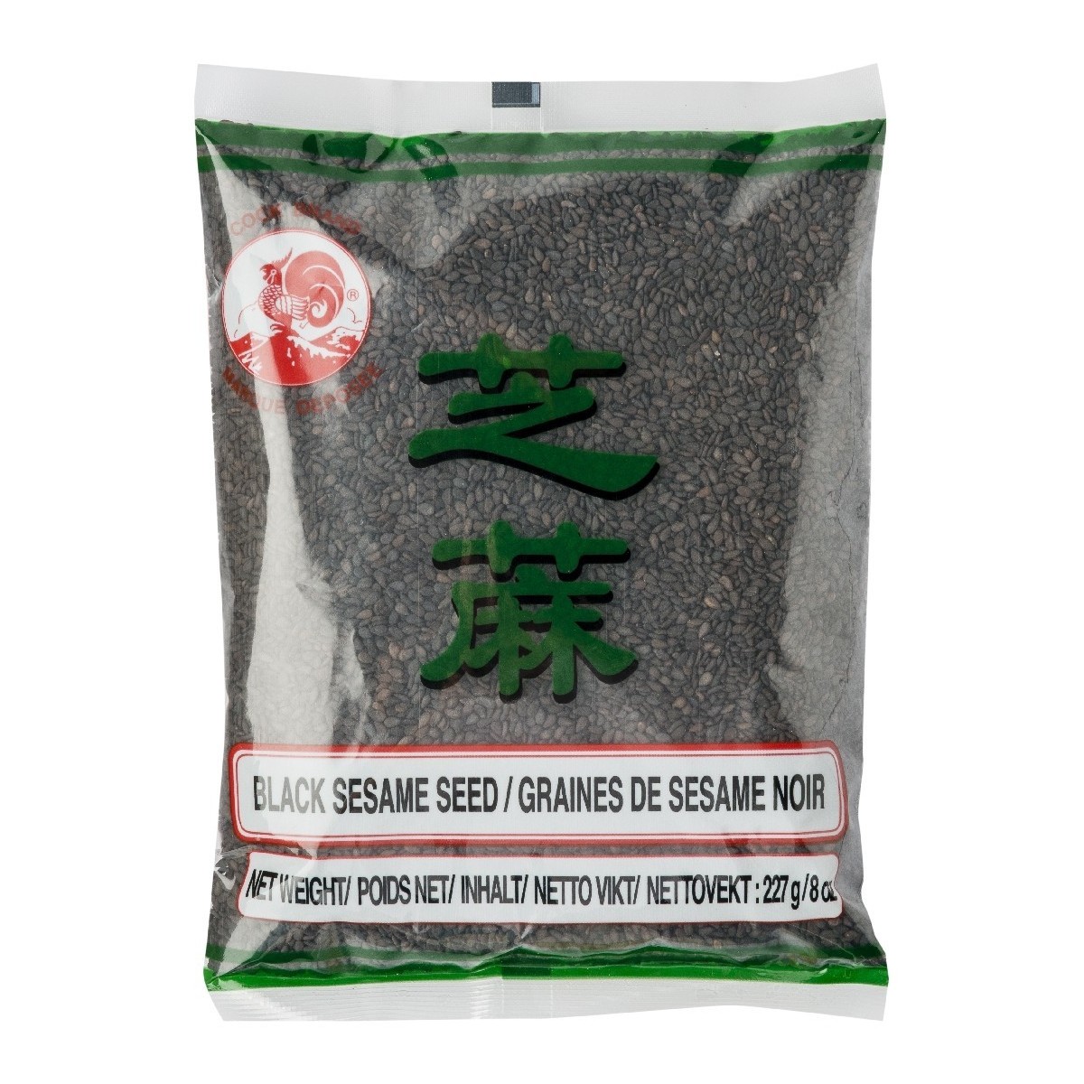 Cock black sesame seeds 227gr