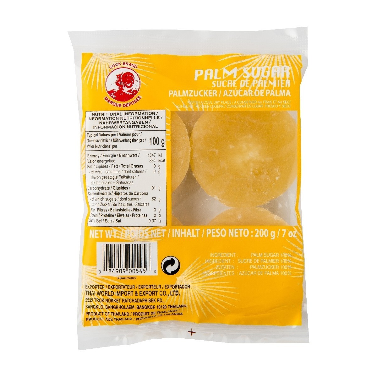 Cock palm sugar 200gr
