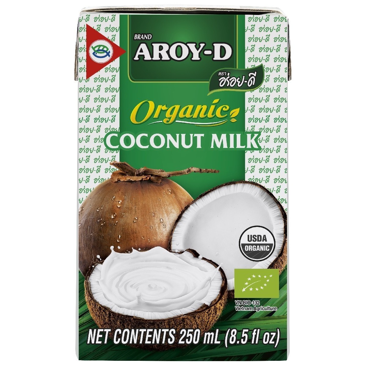 Aroy-D bio kokosmelk 250ml